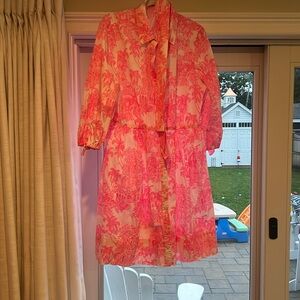 Lilly Pulitzer Amirita 3/4 sleeve cotton shirt dress NWT